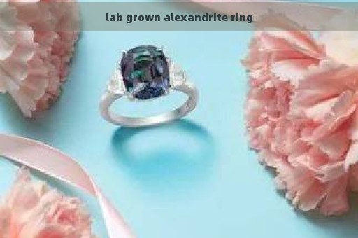 lab grown alexandrite ring