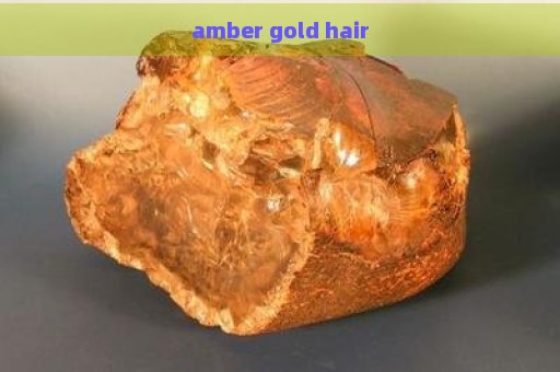 amber gold hair